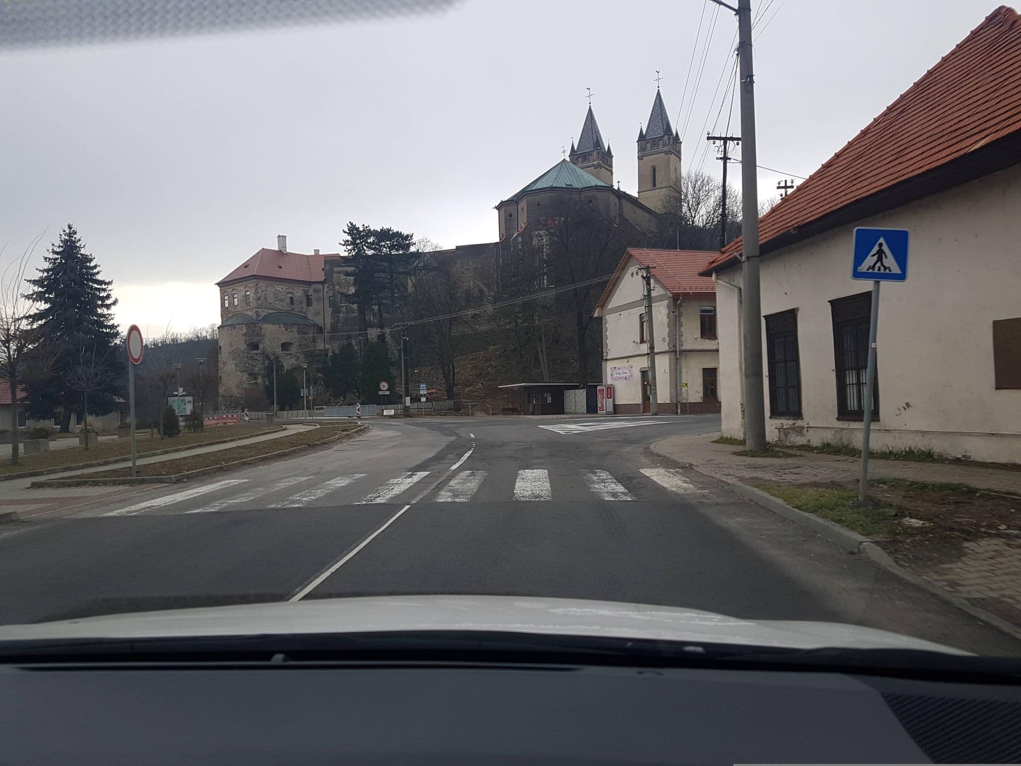 Street view near Penzión pod katedrálou, Tekovské Nemce — © brano (CC BY-SA · Mapillary)