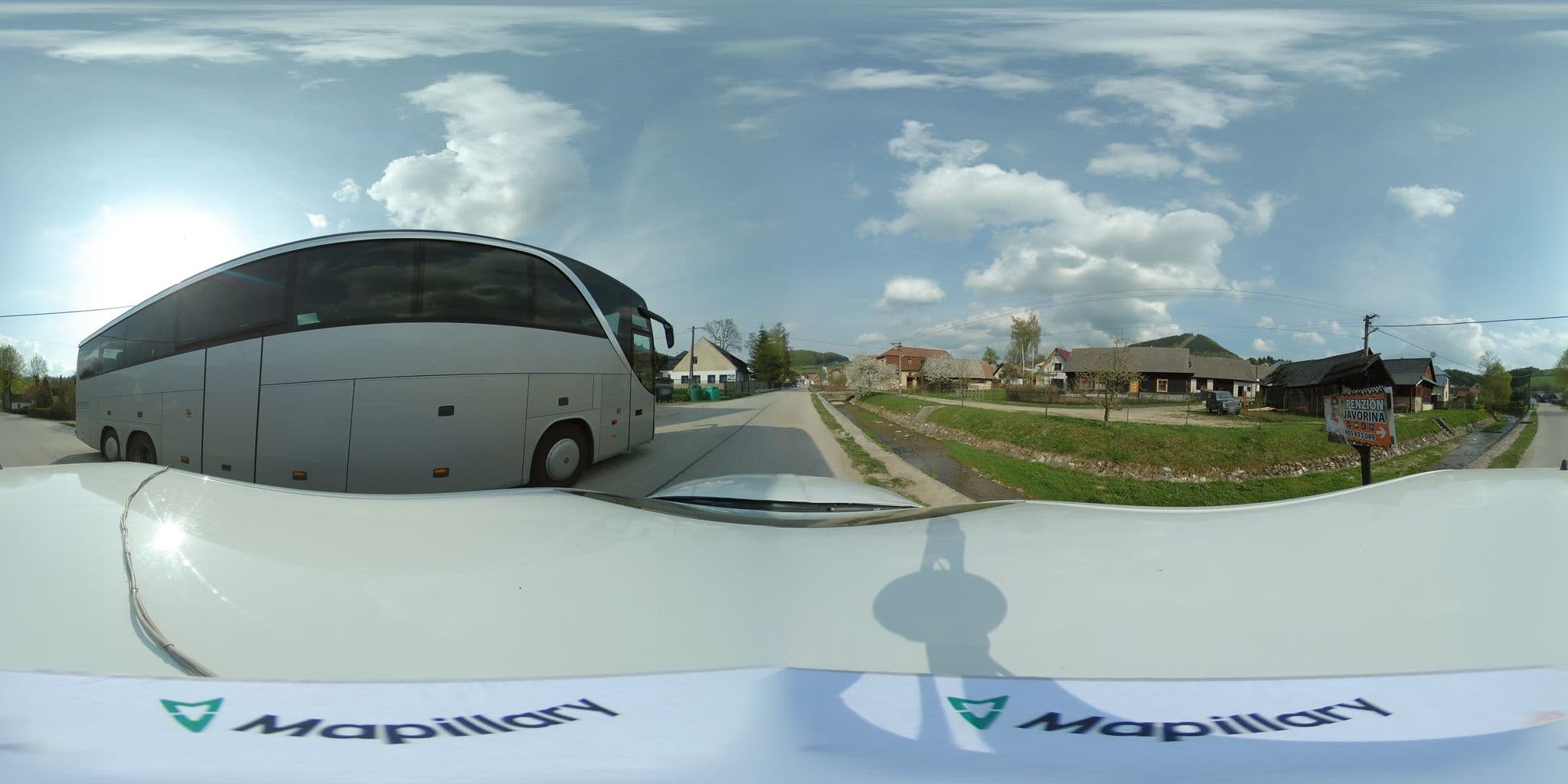 Street view near Penzión Javorina, Pružina — © kayle (CC BY-SA · Mapillary)