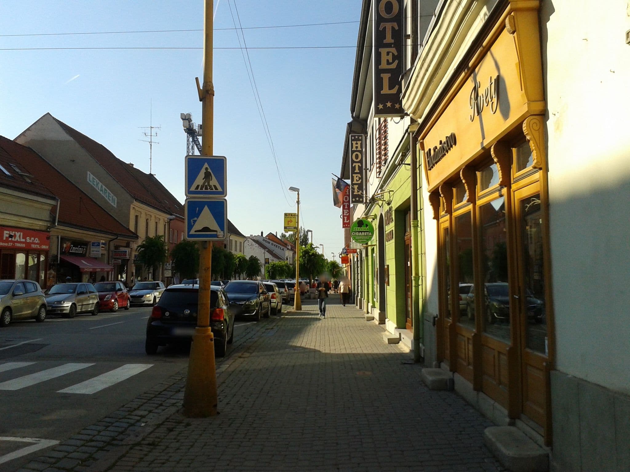 Street view near Barbakan, Trnava — © brano (CC BY-SA · Mapillary)