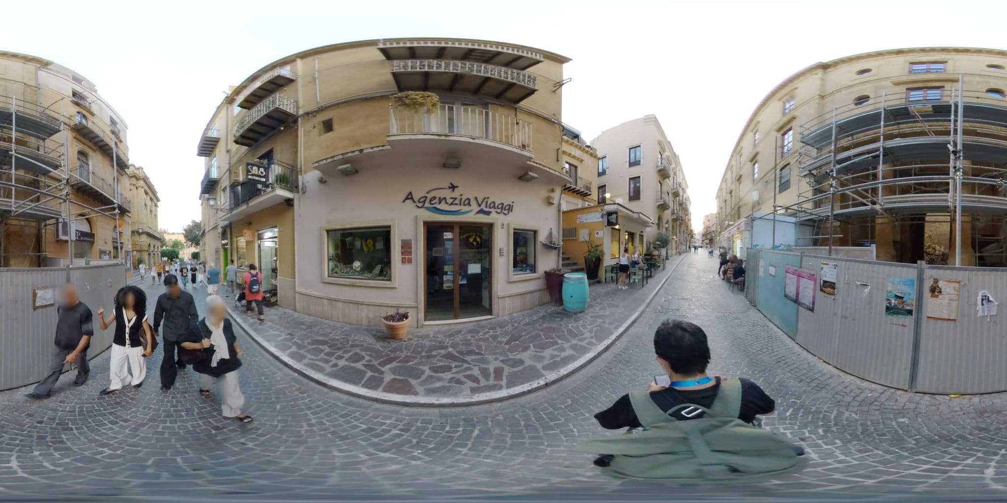Street view near Hotel dei Pini, Agrigento — © mapconcierge (CC BY-SA · Mapillary)