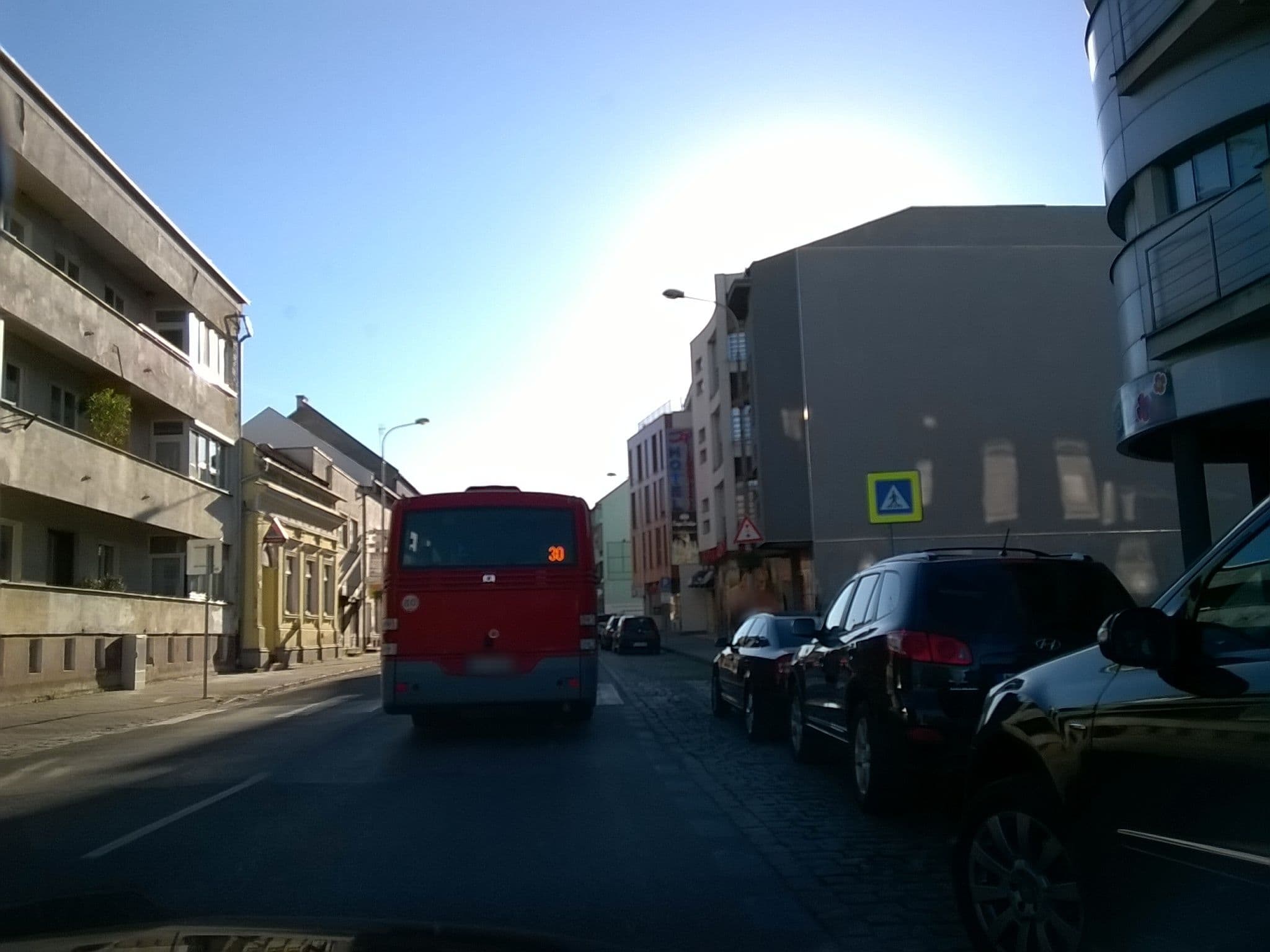 Street view near Alexander's, Nitra — © moon4 (CC BY-SA · Mapillary)