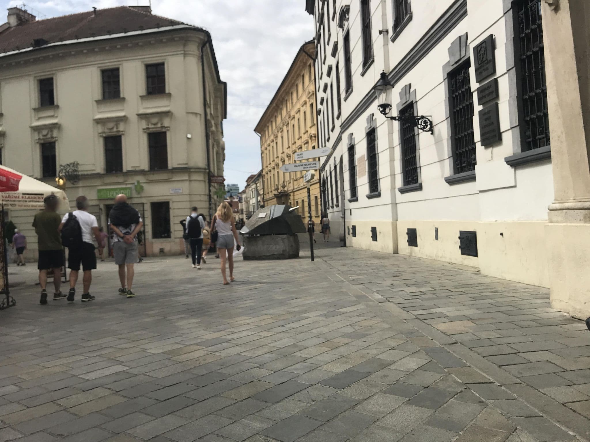 Street view near Skaritz Hotel & Residence, Bratislava — © miguel_andrade (CC BY-SA · Mapillary)