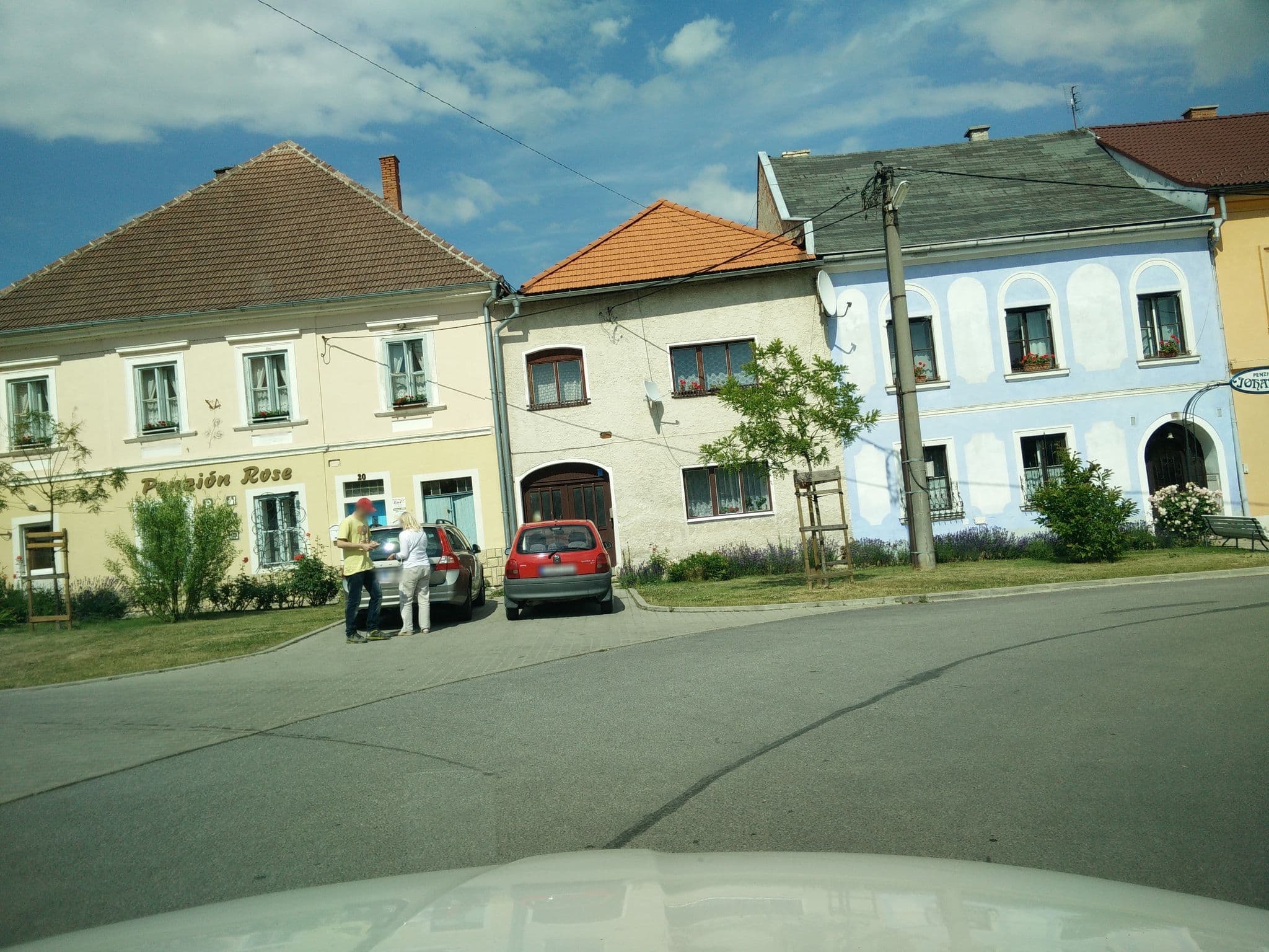 Street view near Pension Rose, Nitrianske Pravno — © kayle (CC BY-SA · Mapillary)