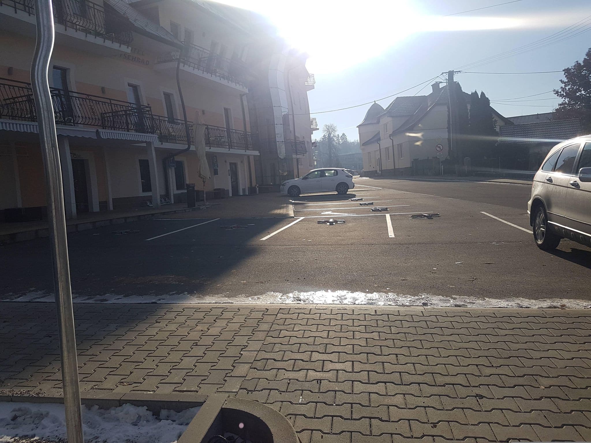 Street view near Aqua, Turčianske Teplice — © brano (CC BY-SA · Mapillary)