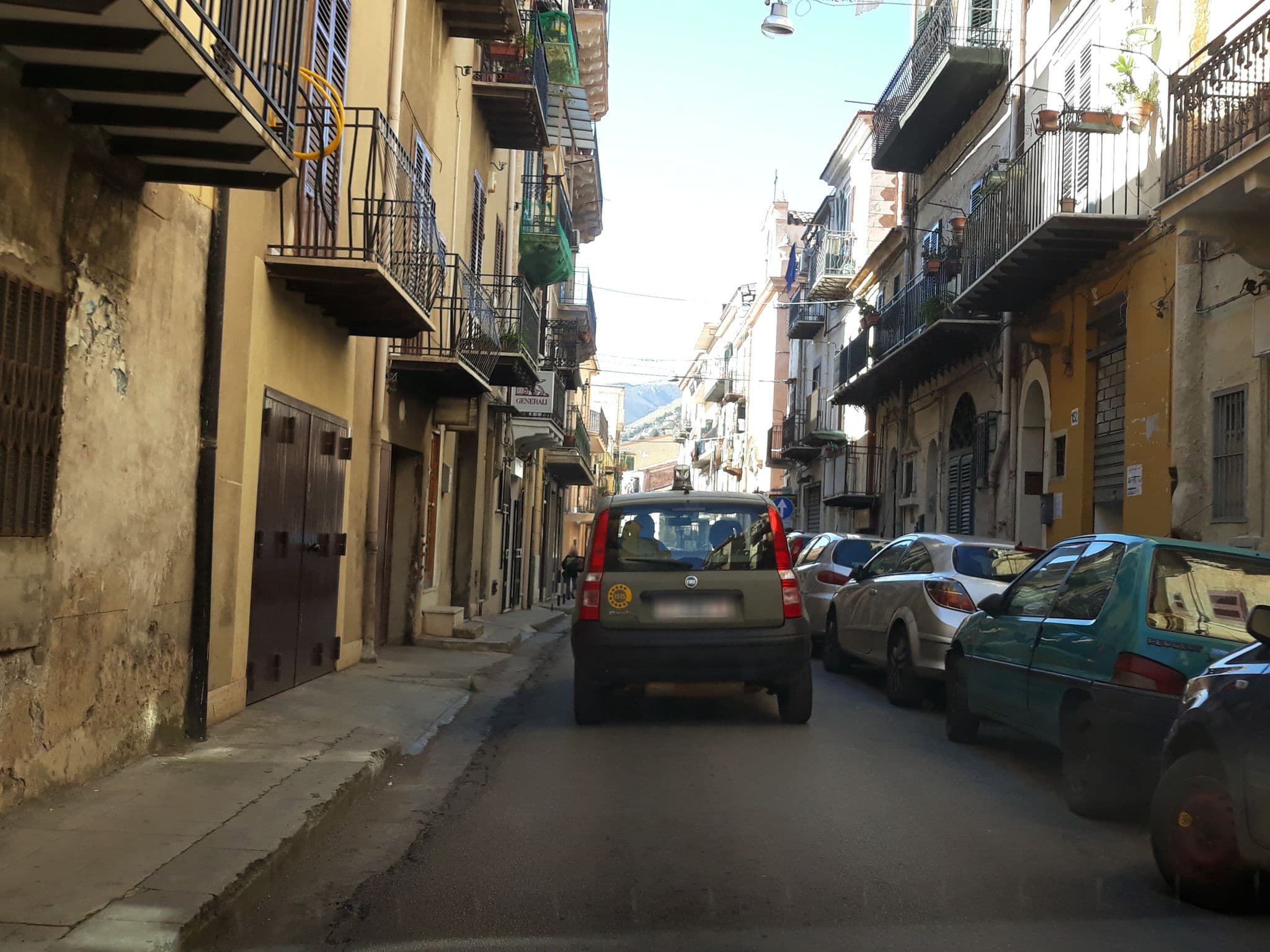 Street view near Domus Notari, Monreale — © roberto_inzerillo (CC BY-SA · Mapillary)