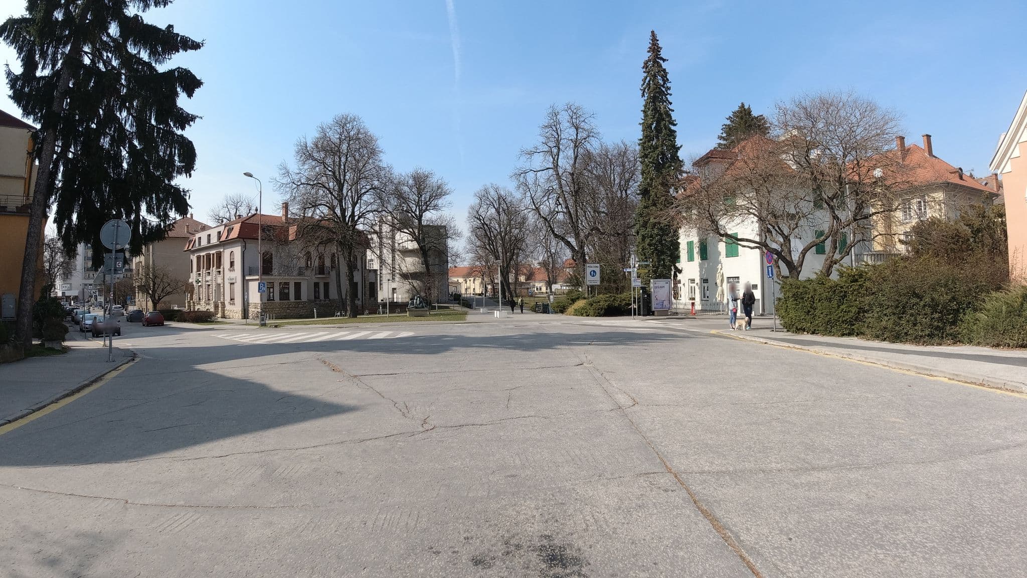 Street view near Vila Trajan, Piešťany — © segi (CC BY-SA · Mapillary)