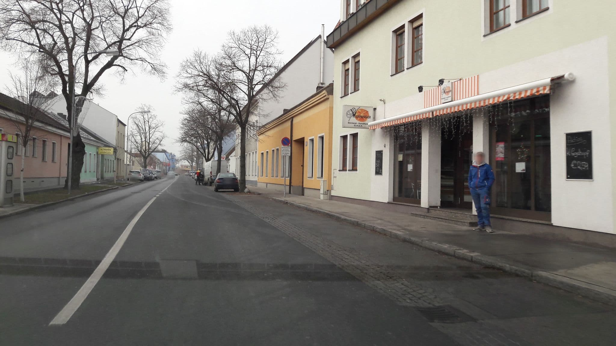 Street view near Pension Sprinzl, Rannersdorf — © stefan147 (CC BY-SA · Mapillary)