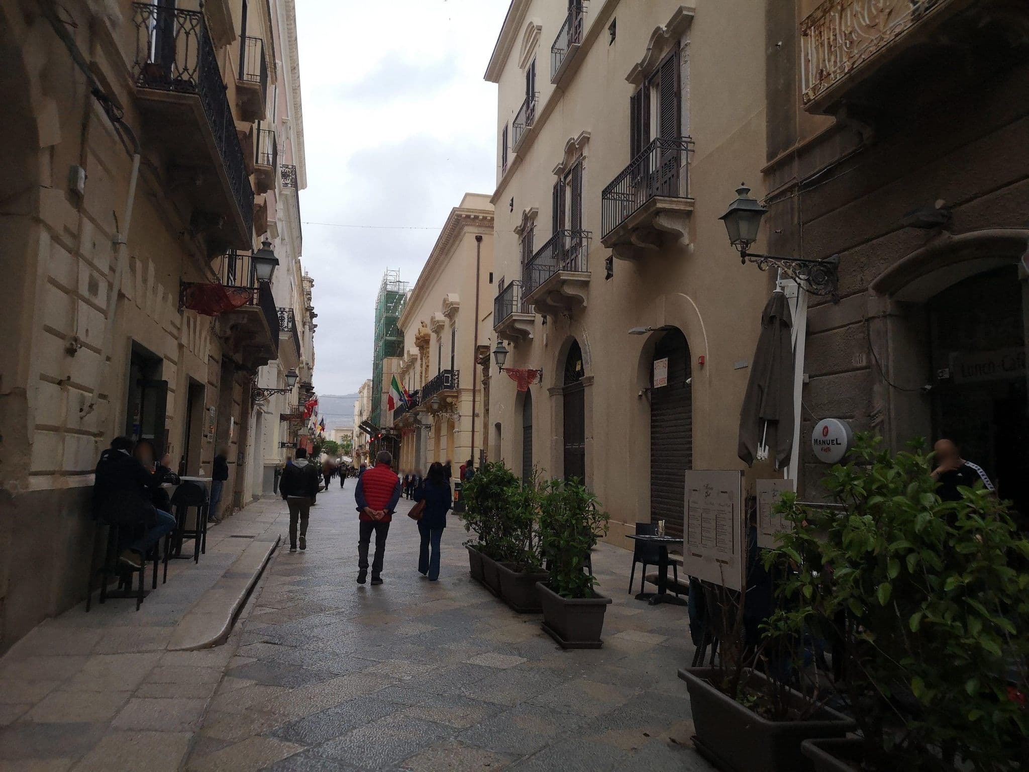 Street view near Central Gallery Rooms, Trapani — © moon4 (CC BY-SA · Mapillary)