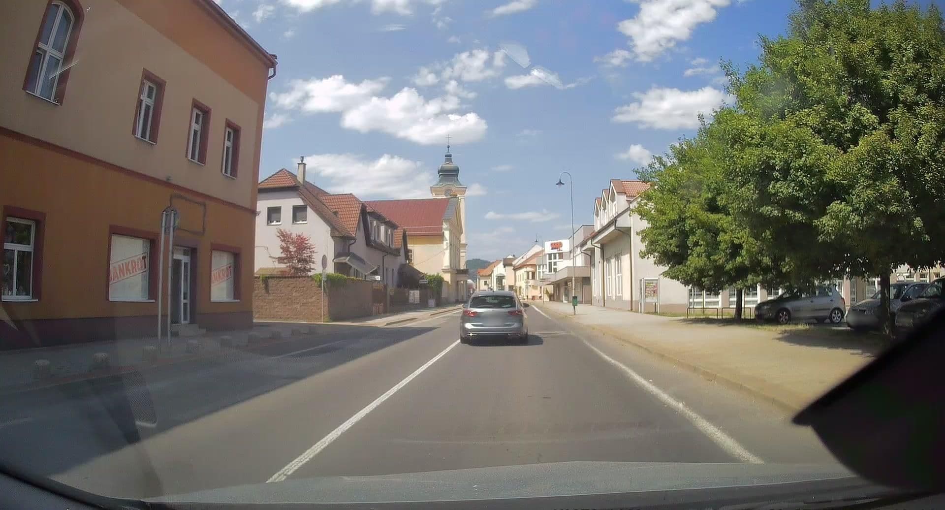 Street view near Slovan club, Krupina — © edc22 (CC BY-SA · Mapillary)