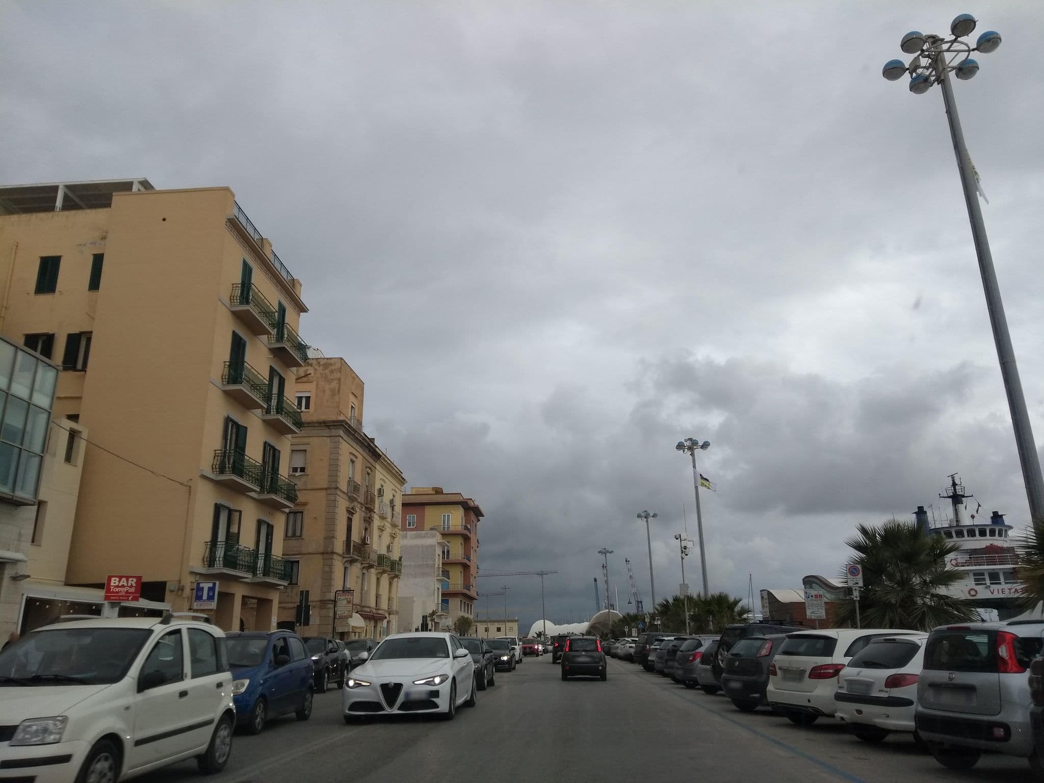 Street view near Hotel Trapani In ***, Trapani — © thetornado76 (CC BY-SA · Mapillary)