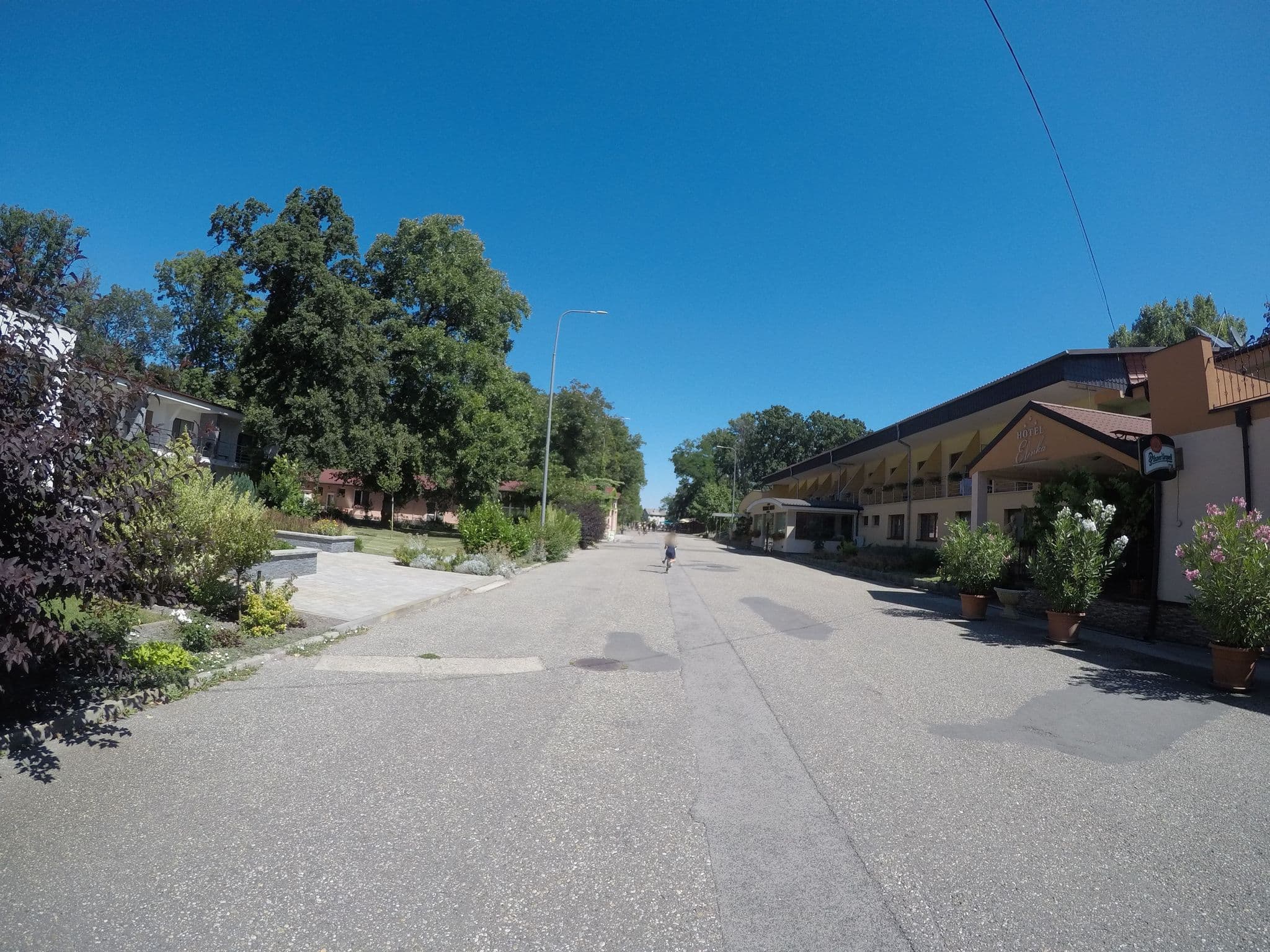 Street view near Hotel Aqua Thermal, Veľký Meder — © jose1711 (CC BY-SA · Mapillary)