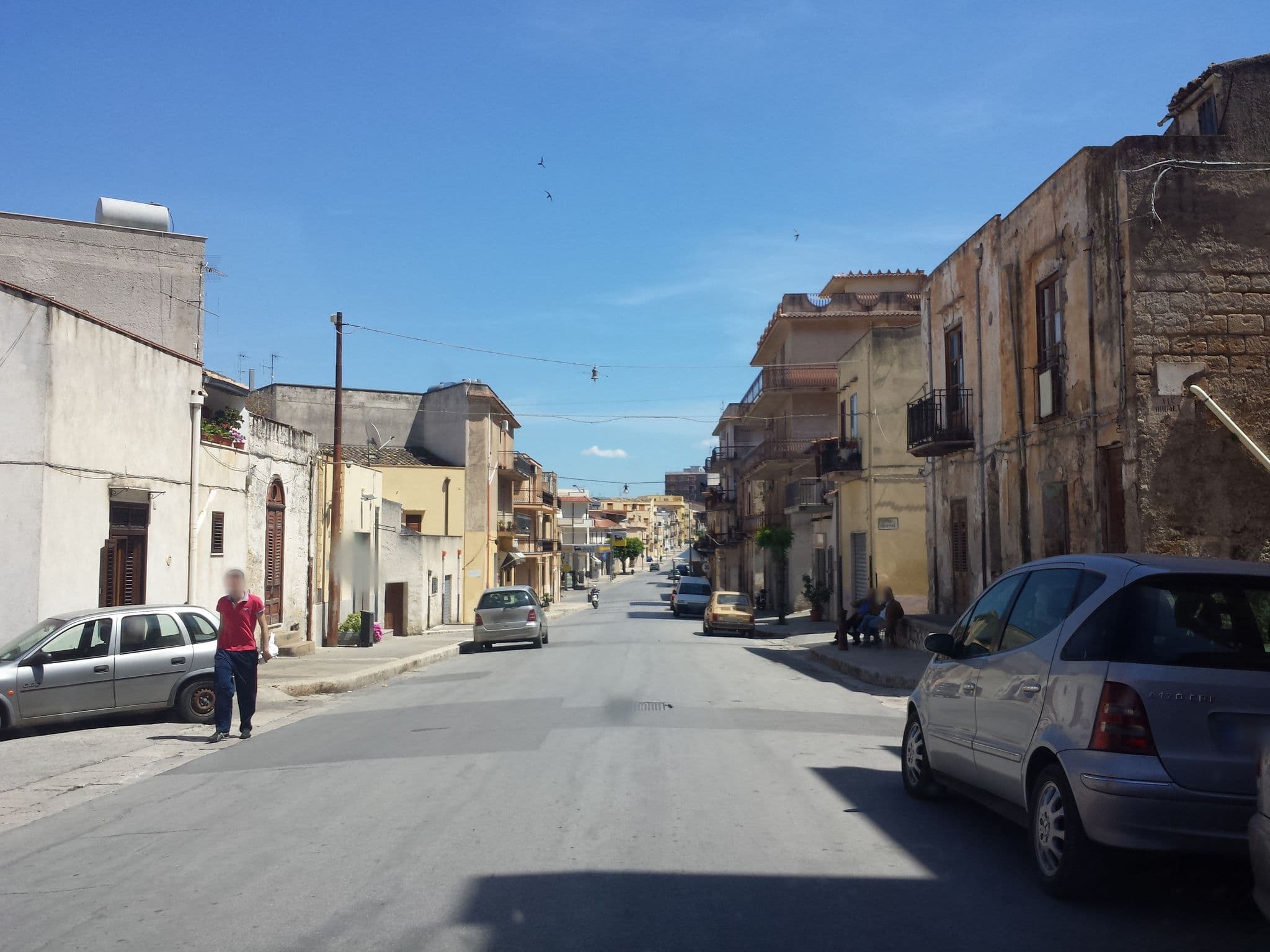 Street view near Casa Vacanze Antò, Castellammare del Golfo — © aborruso (CC BY-SA · Mapillary)