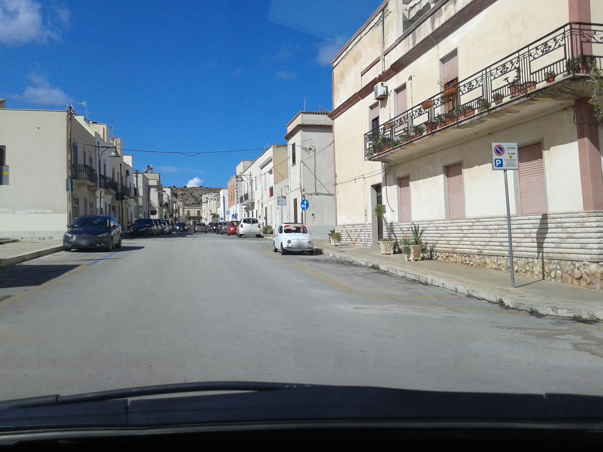 Street view near B&B Acqua Azzurra, San Vito Lo Capo — © robertoinze (CC BY-SA · Mapillary)