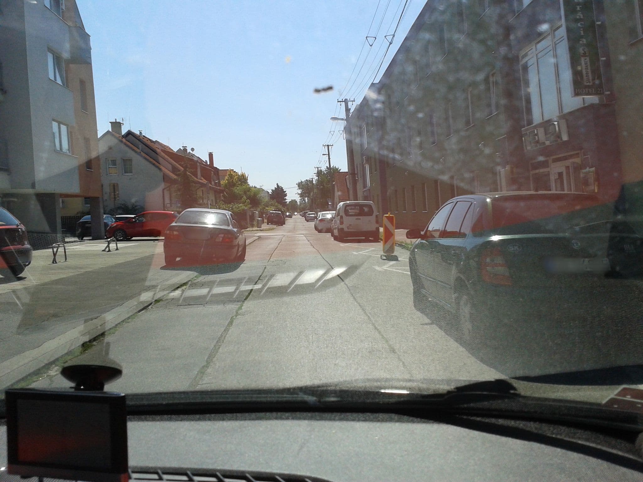 Street view near Hotel 21, Vrakuňa — © brano (CC BY-SA · Mapillary)