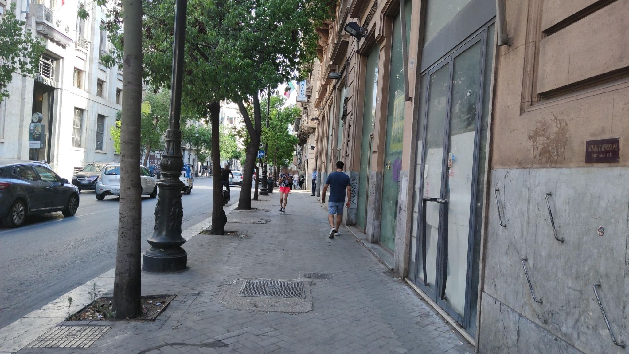 Street view near Palazzo Savona, Palermo — © mrey (CC BY-SA · Mapillary)