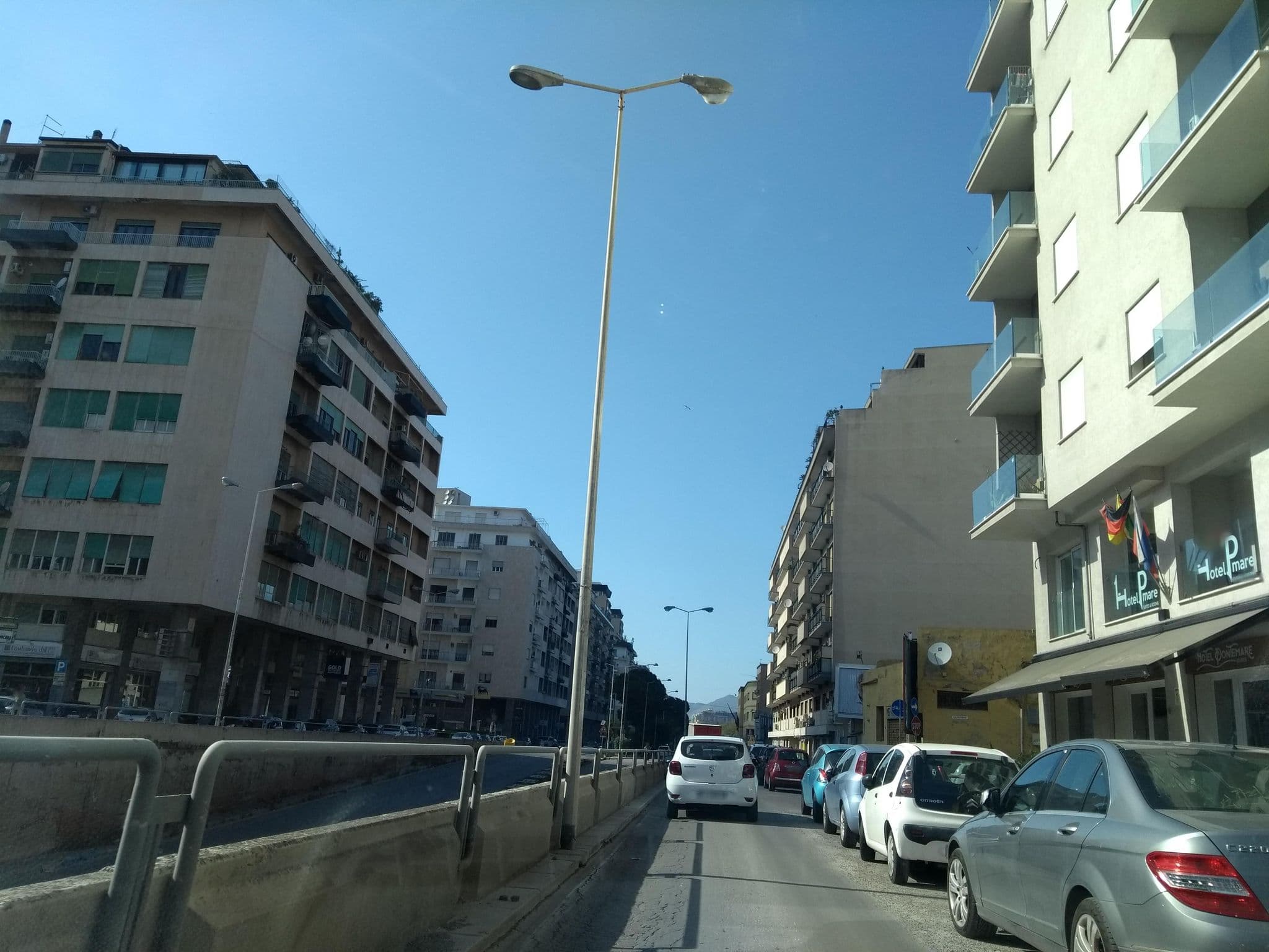 Street view near Hotel Ponte, Palermo — © thetornado76 (CC BY-SA · Mapillary)