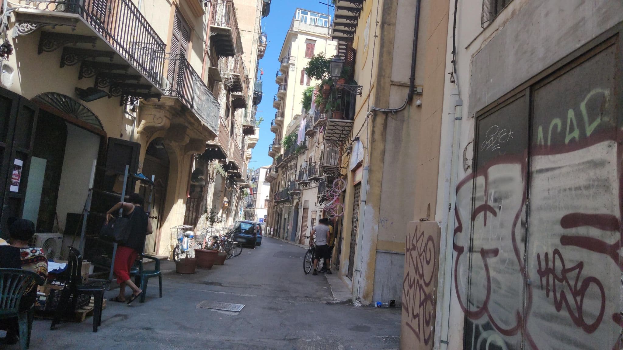 Street view near B & B Via Della Biciclette, Palermo — © mrey (CC BY-SA · Mapillary)