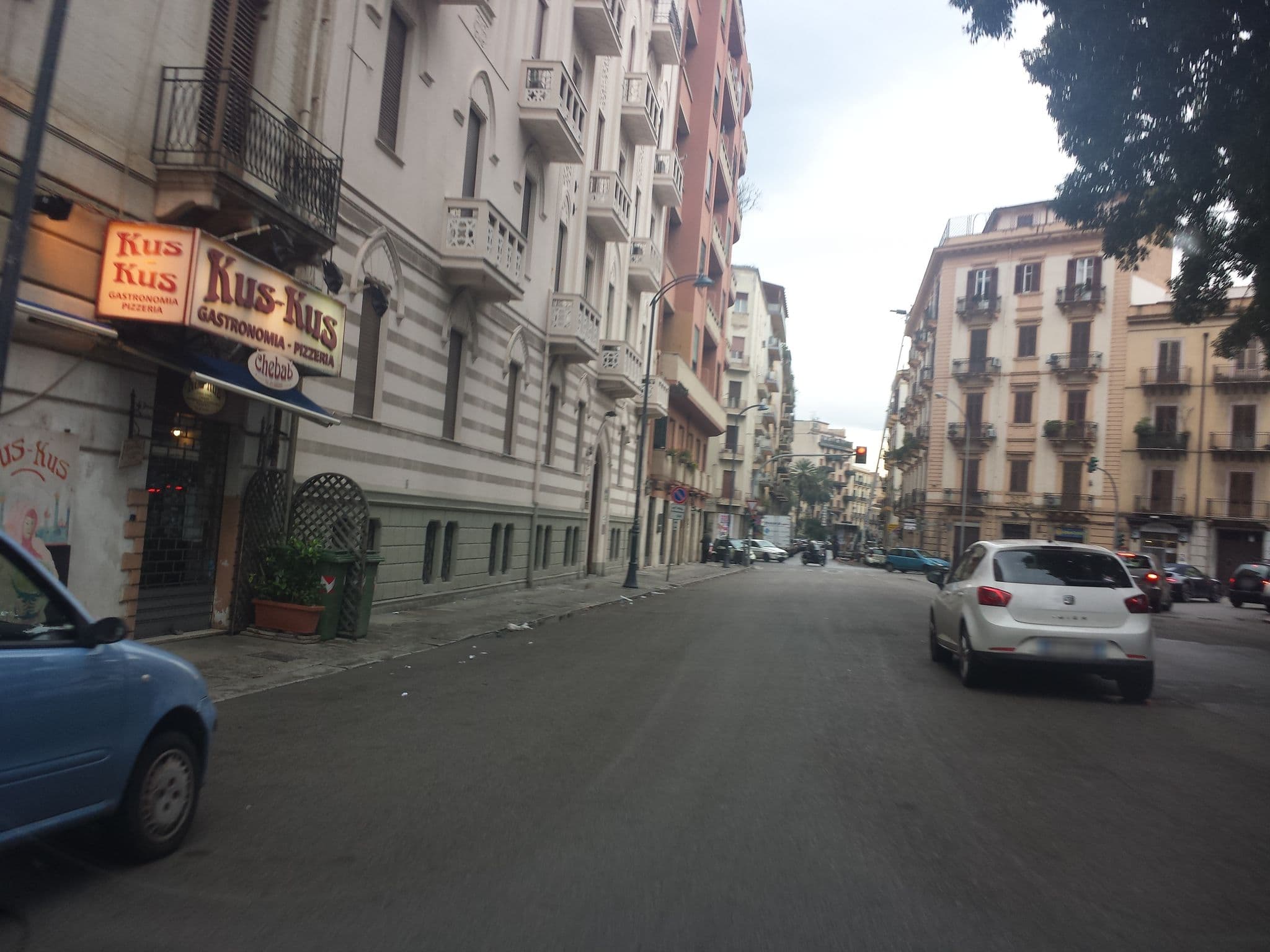 Street view near Casa Eurialo, Palermo — © aborruso (CC BY-SA · Mapillary)