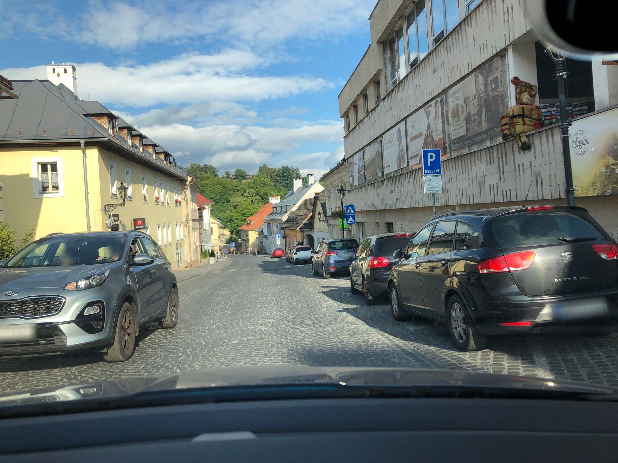 Street view near Hotel Grand Matej, Banská Štiavnica — © atze777 (CC BY-SA · Mapillary)