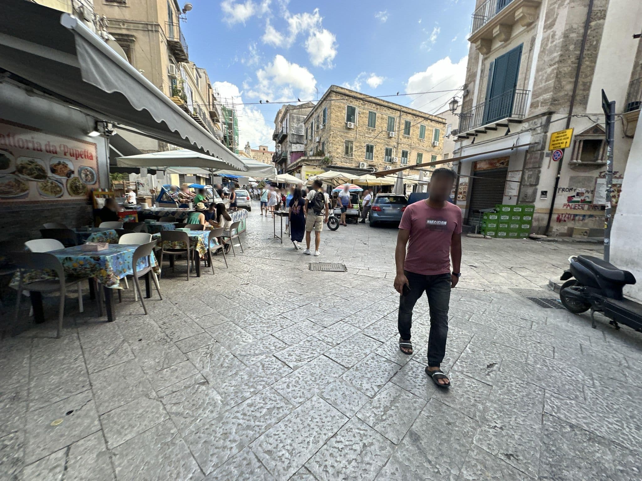 Street view near Briaria Apartment, Palermo — © asturksever (CC BY-SA · Mapillary)