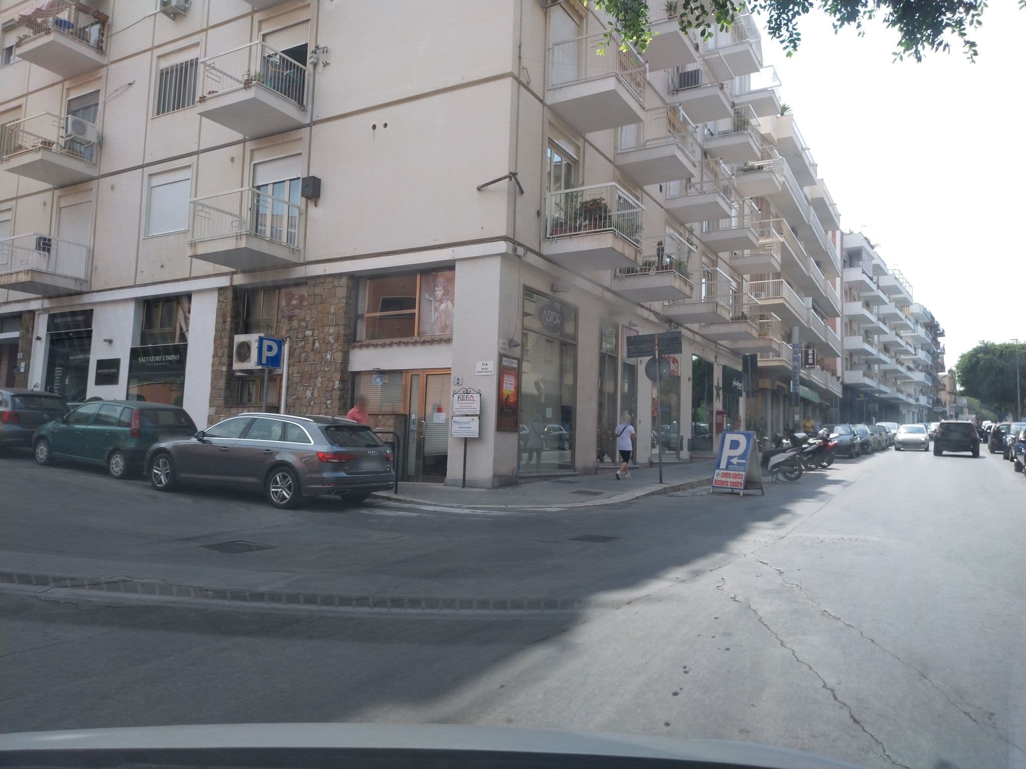 Street view near Difrontealmare Apartments, Cefalù — © jacknumber (CC BY-SA · Mapillary)