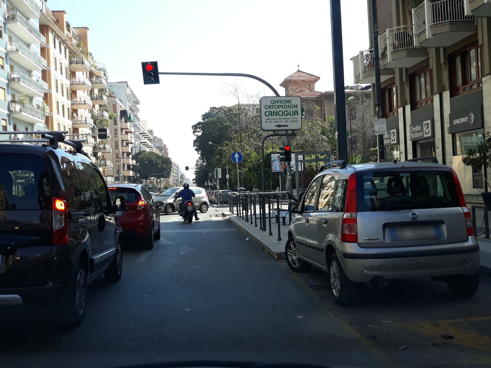 Street view near Al Siciliando B&B, Palermo — © roberto_inzerillo (CC BY-SA · Mapillary)