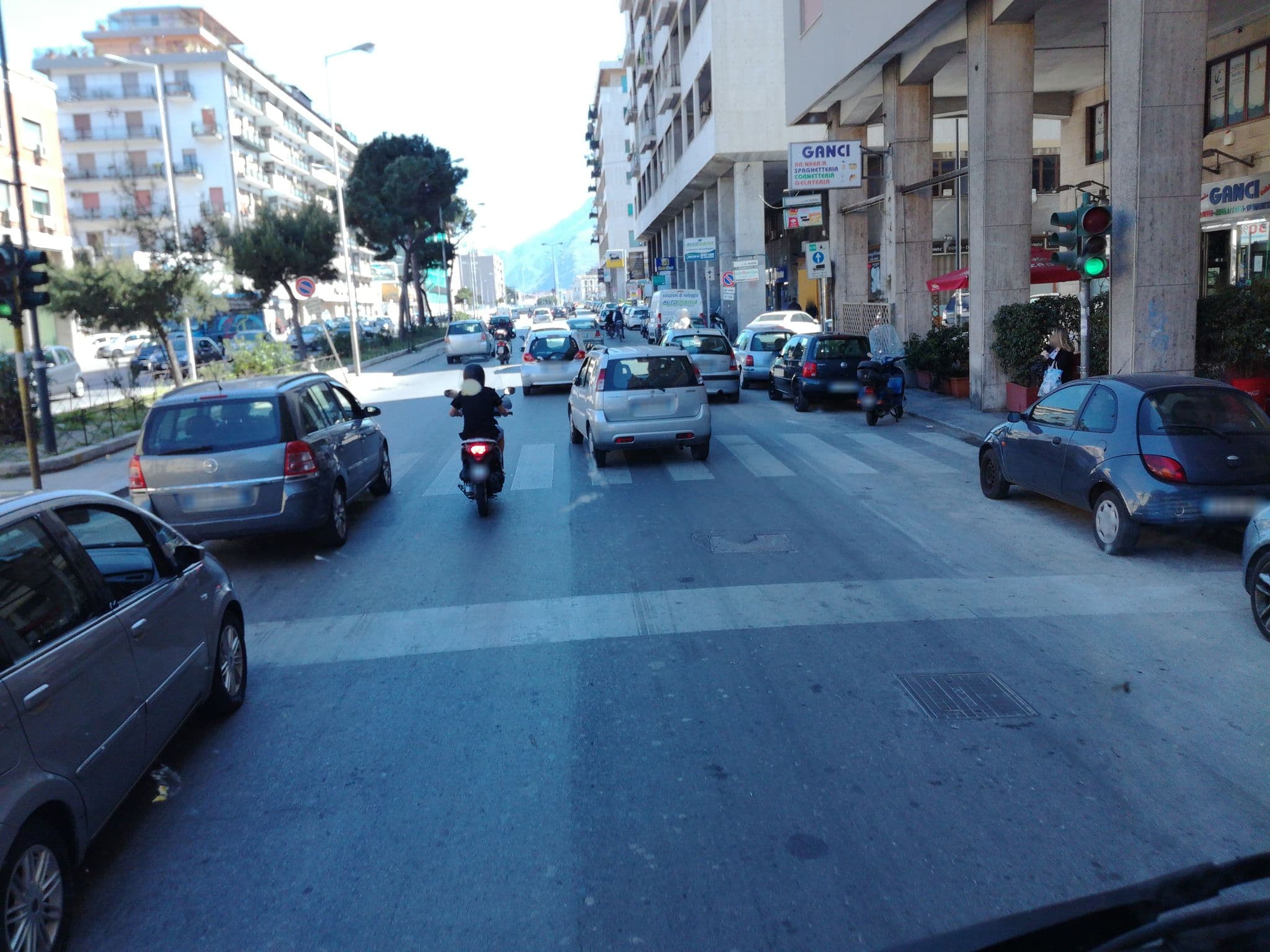 Street view near B&B Vista Mare, Palermo — © klimakas (CC BY-SA · Mapillary)
