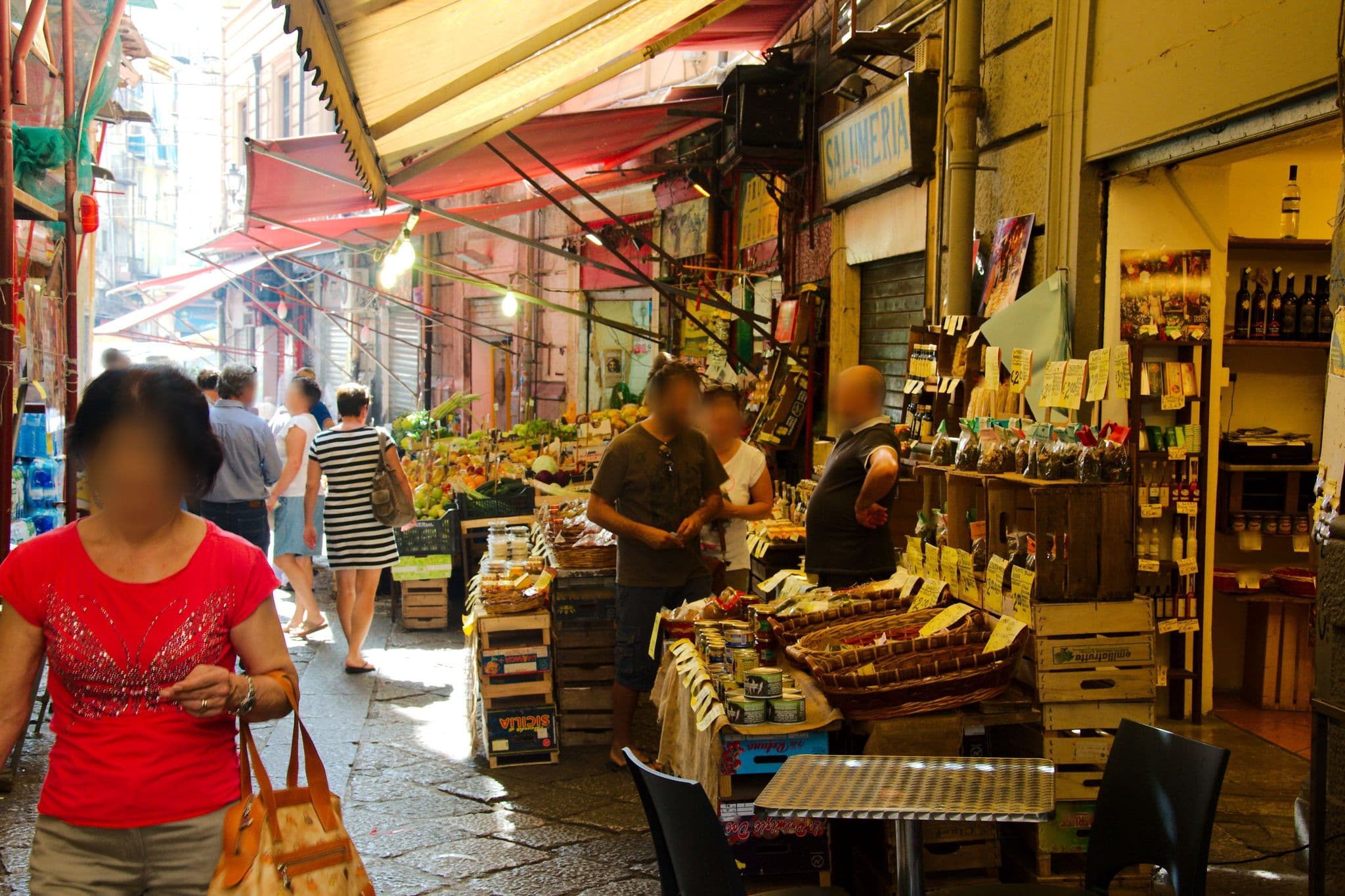 Street view near Dimora San Domenico, Palermo — © danysk (CC BY-SA · Mapillary)