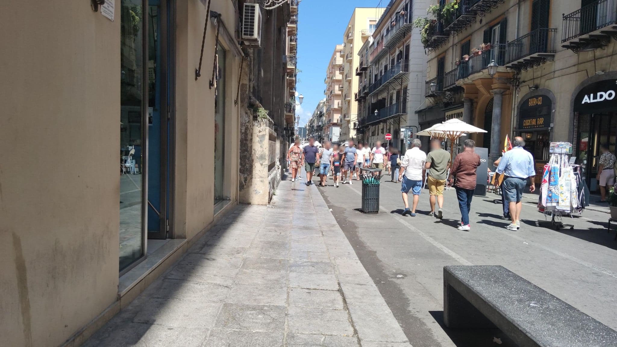 Street view near Le Stanze di Federico, Palermo — © mrey (CC BY-SA · Mapillary)