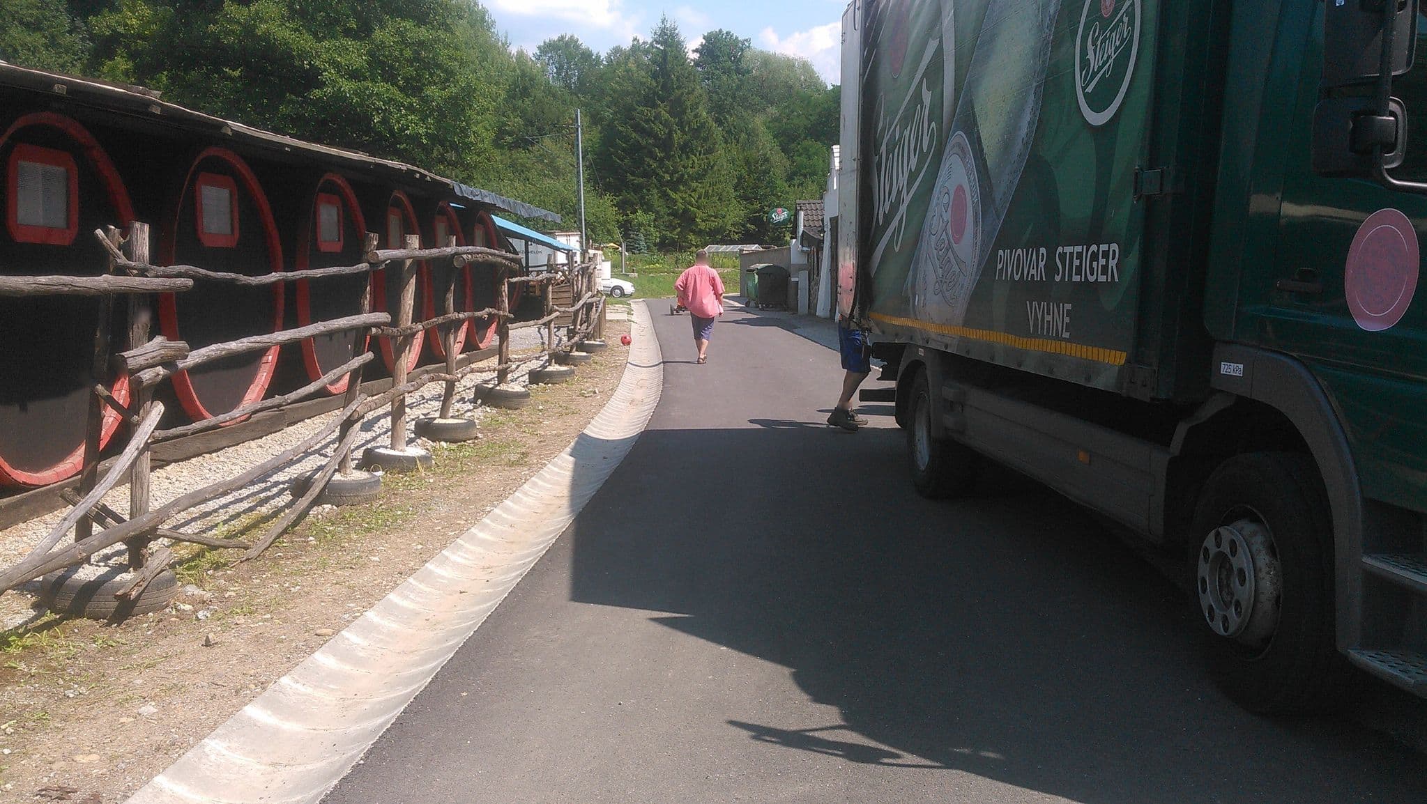 Street view near Fort Geronimo, Vlkanová — © michalp (CC BY-SA · Mapillary)