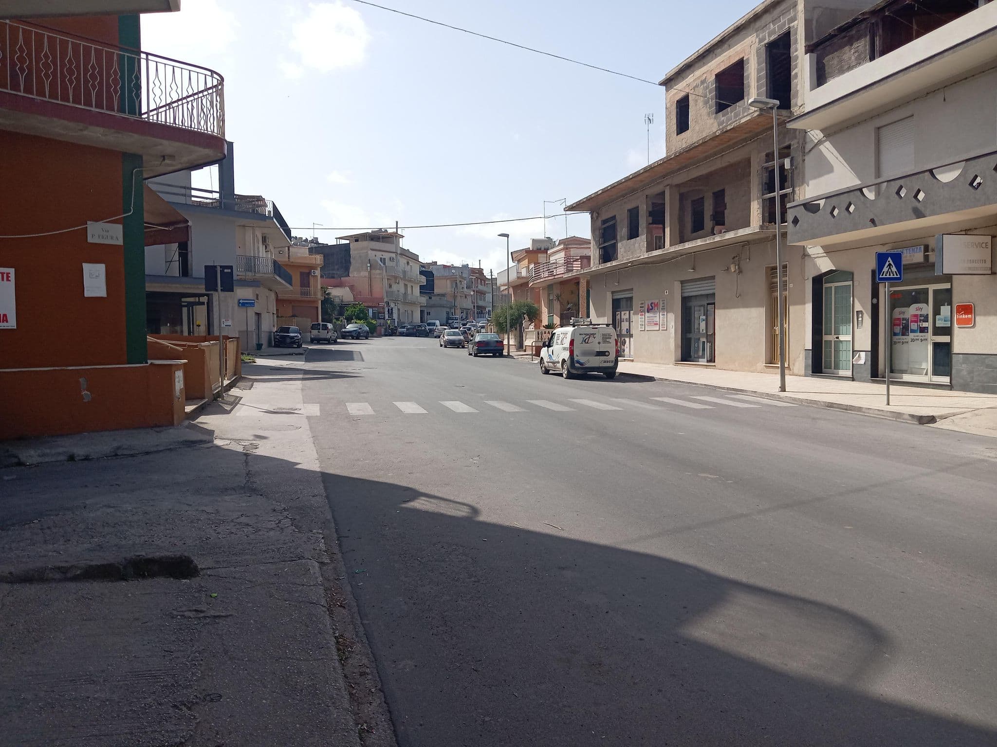 Street view near B&b Terra dei Mari, Pachino — © Juliocvs (CC BY-SA · Mapillary)