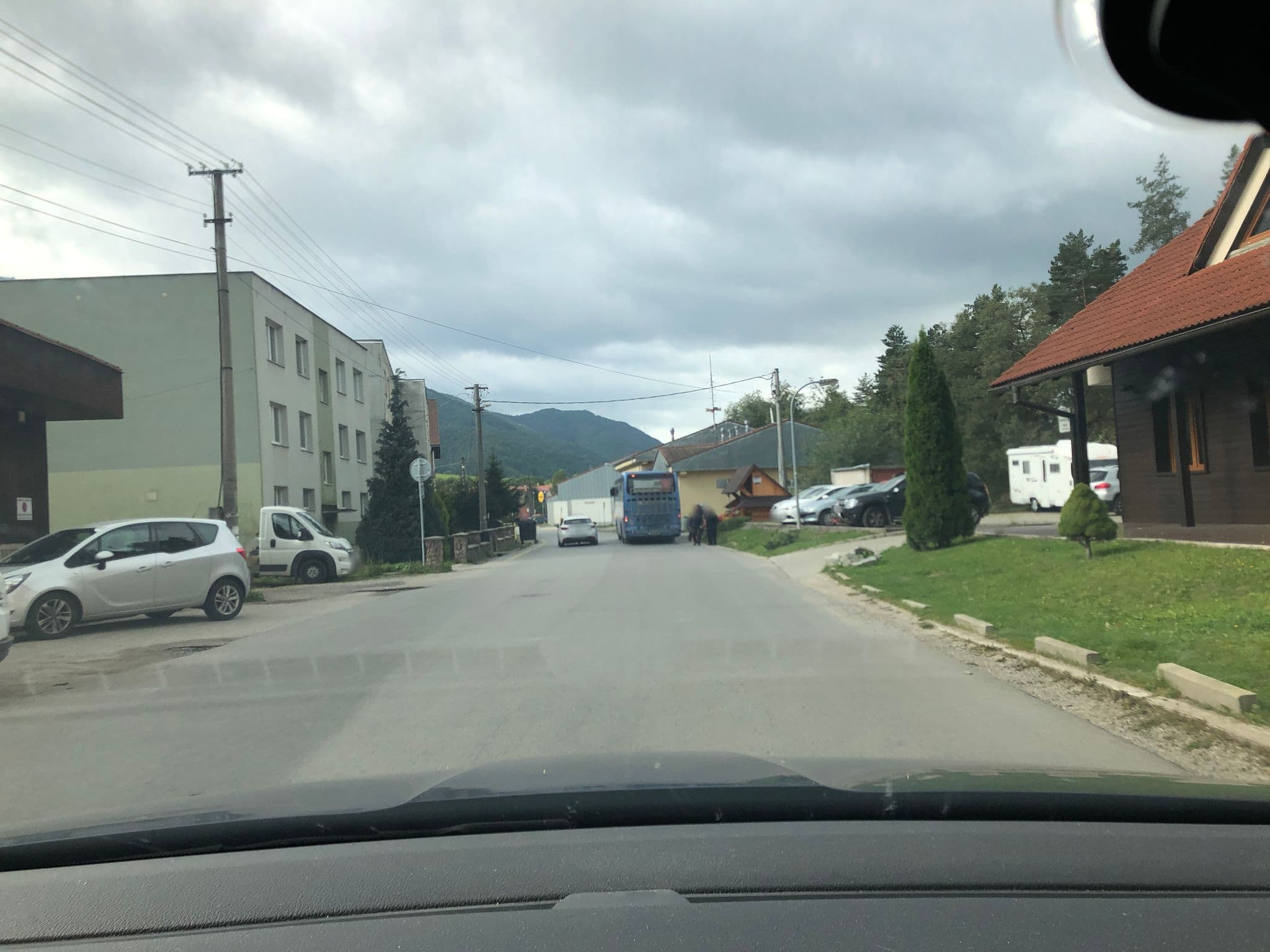 Street view near Penzión pod Oblazom, Terchová