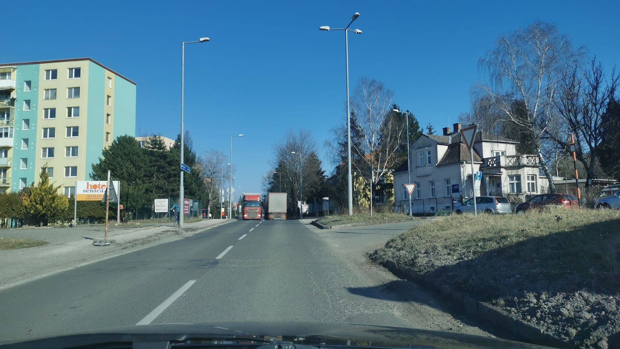 Street view near Senica, Senica — © klerik7 (CC BY-SA · Mapillary)