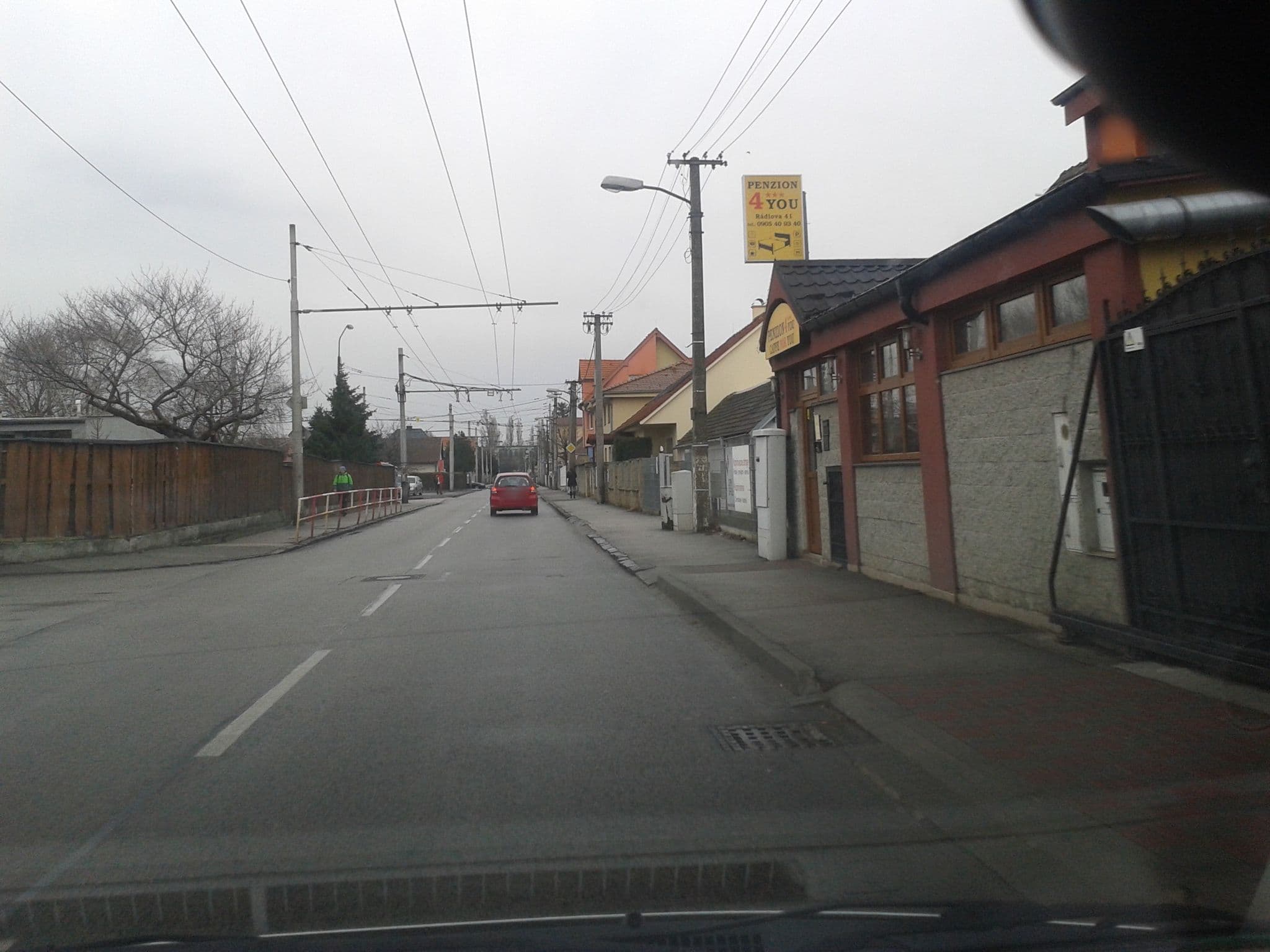 Street view near Penzión4You, Bratislava - Vajnory — © brano (CC BY-SA · Mapillary)