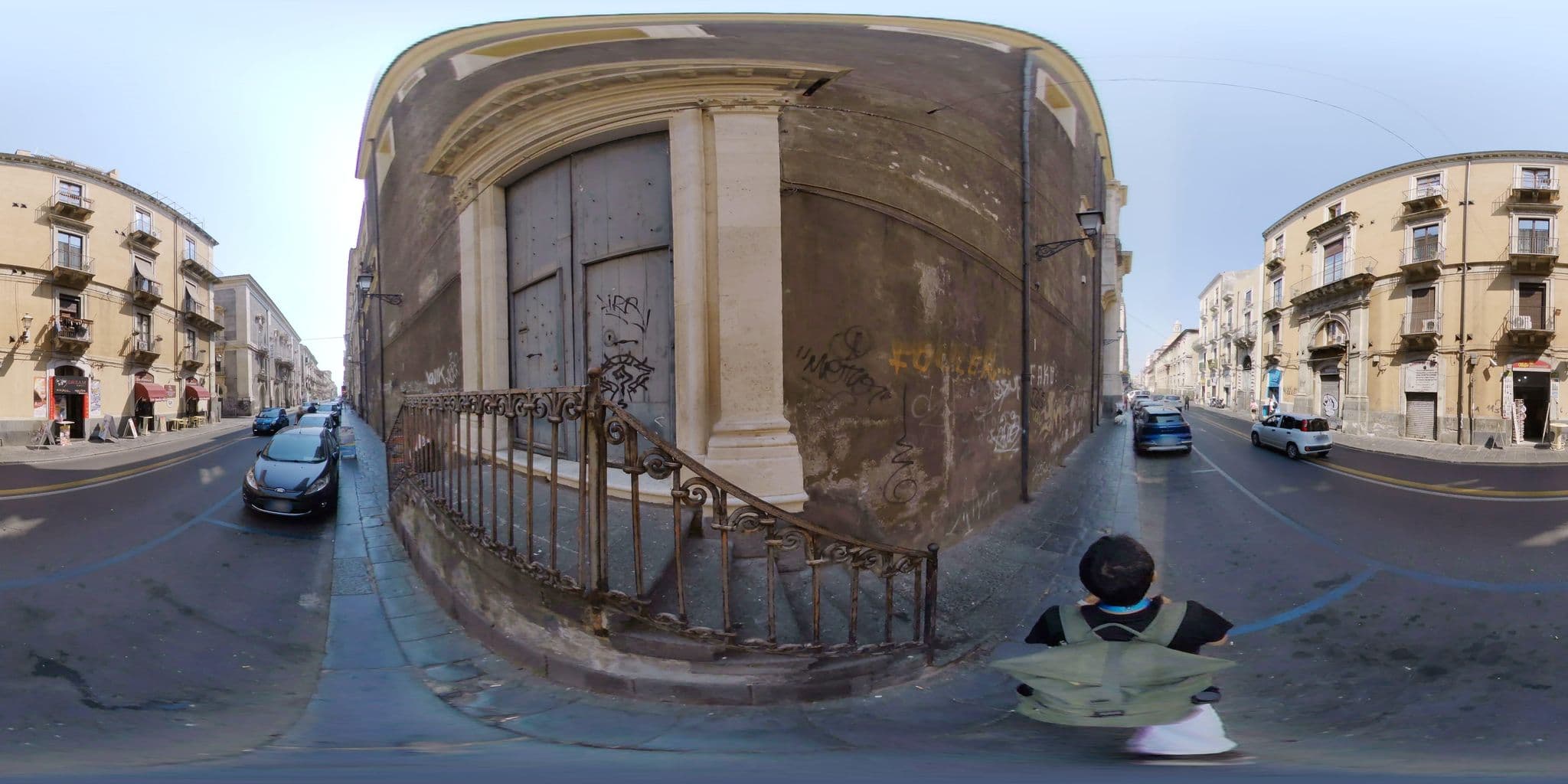 Street view near Terrazza Santa Chiara, Catania — © mapconcierge (CC BY-SA · Mapillary)