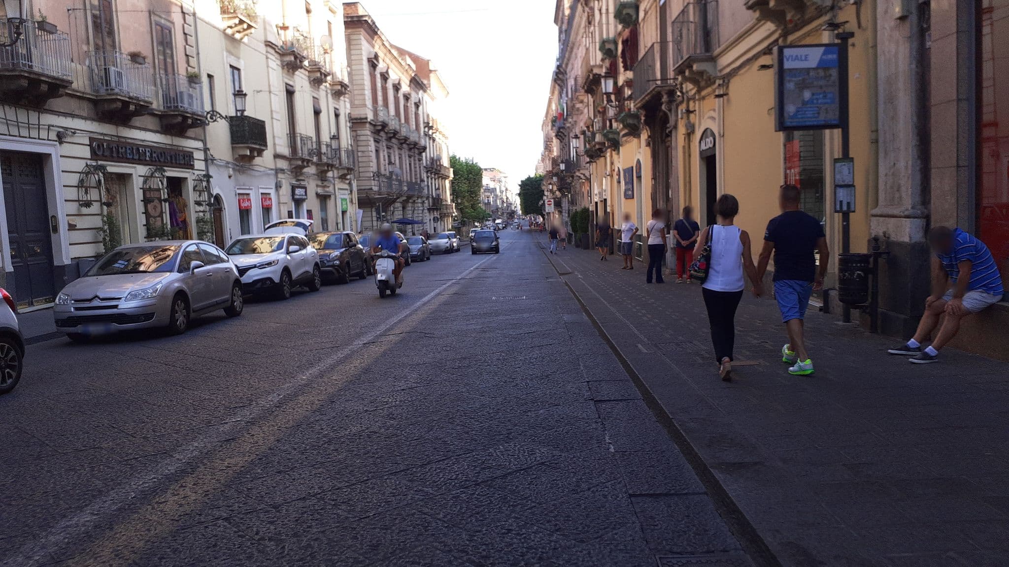 Street view near Papali, Catania — © agliatav (CC BY-SA · Mapillary)