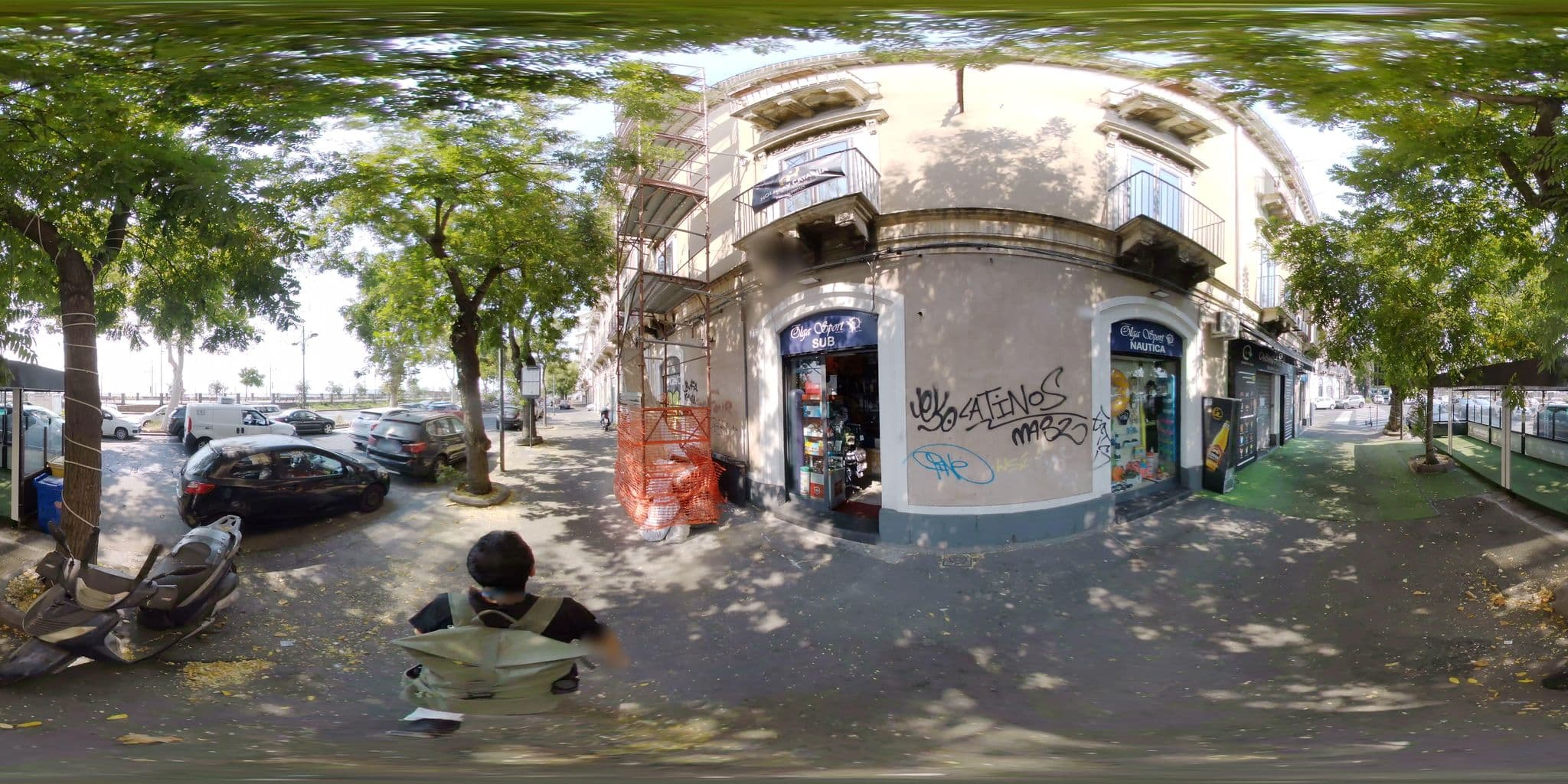 Street view near Ipnos B&B, Catania — © mapconcierge (CC BY-SA · Mapillary)