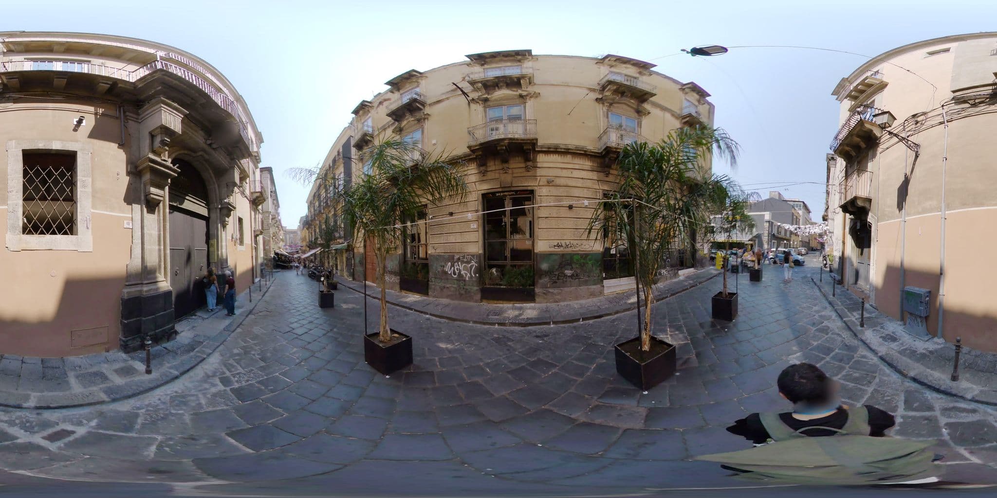 Street view near Bed and Breakfast City Lounge, Catania — © mapconcierge (CC BY-SA · Mapillary)