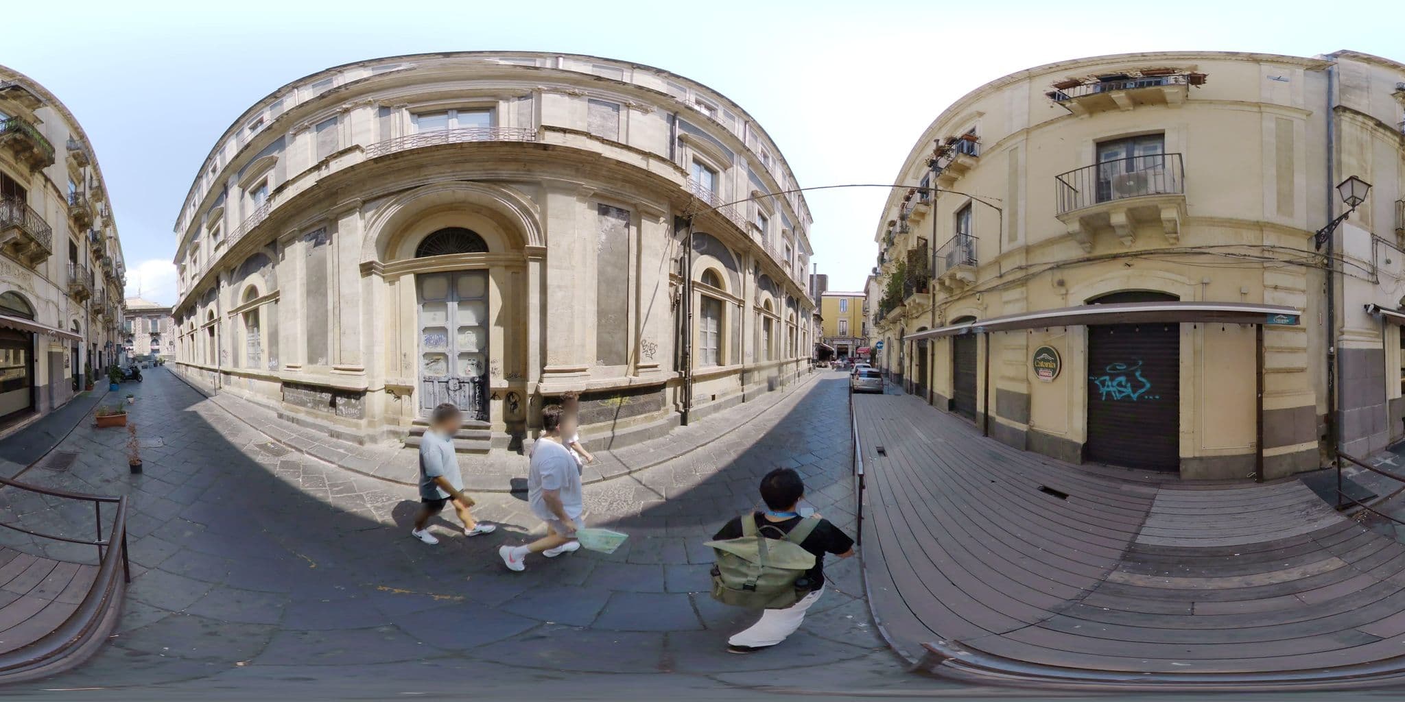 Street view near Sleep Inn Catania Rooms, Catania — © mapconcierge (CC BY-SA · Mapillary)