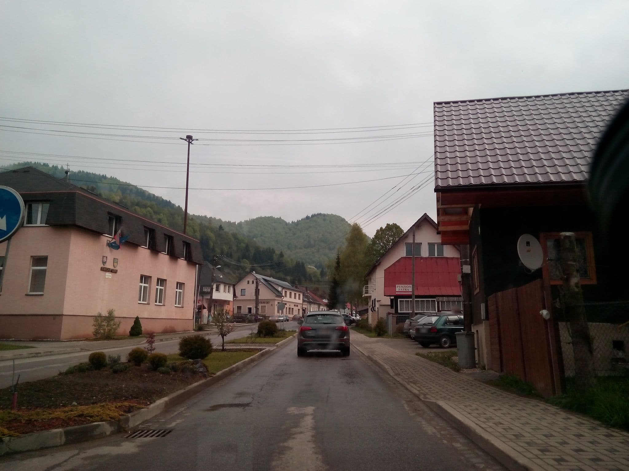 Street view near Chalupa Fatra, Terchová