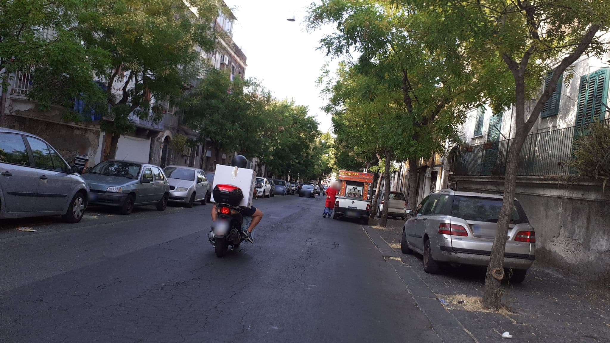 Street view near Dante Loft, Catania — © agliatav (CC BY-SA · Mapillary)