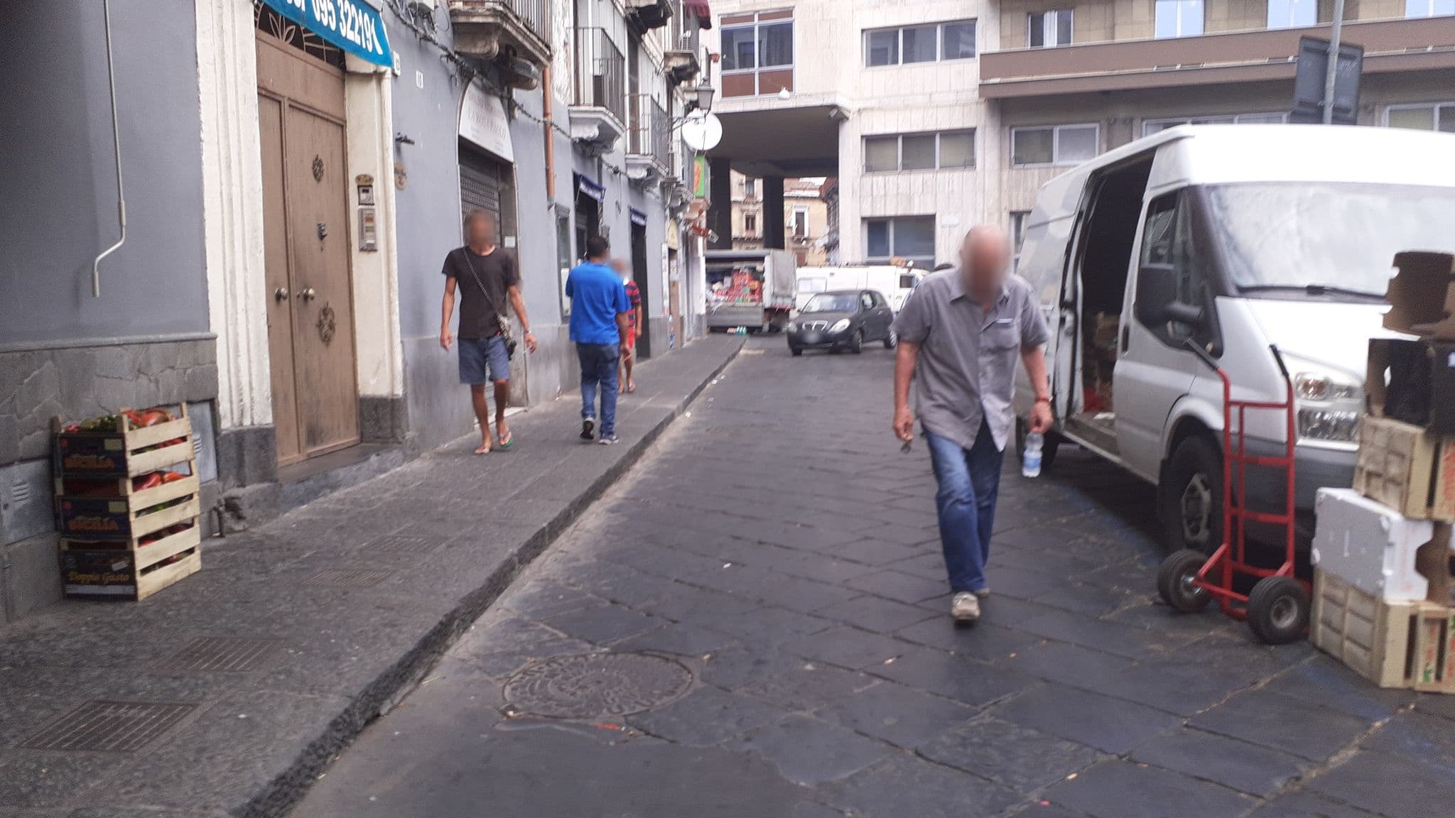 Street view near B&B Domenico Florio Palace, Catania — © agliatav (CC BY-SA · Mapillary)