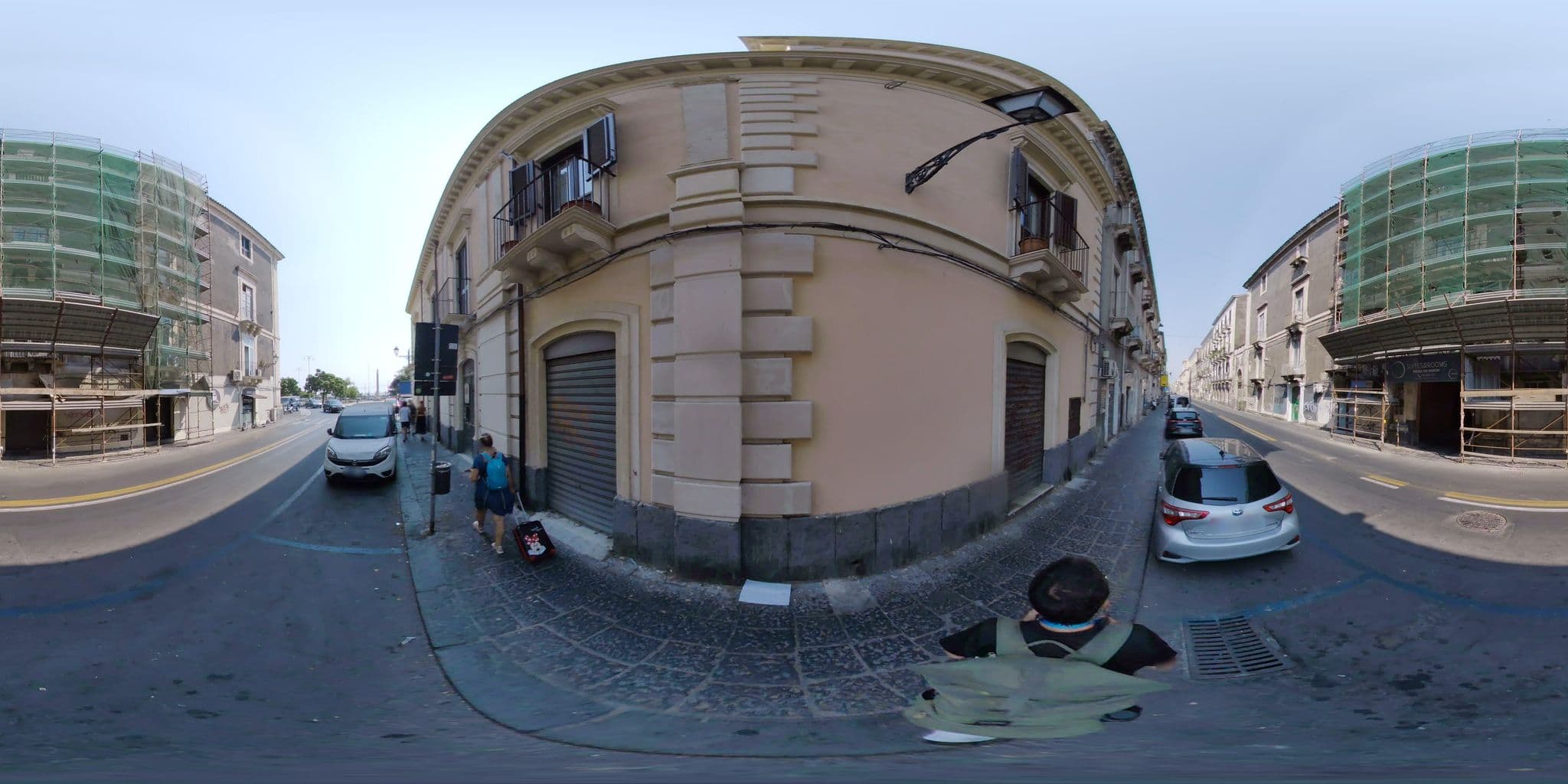 Street view near Holland International Rooms, Catania — © mapconcierge (CC BY-SA · Mapillary)