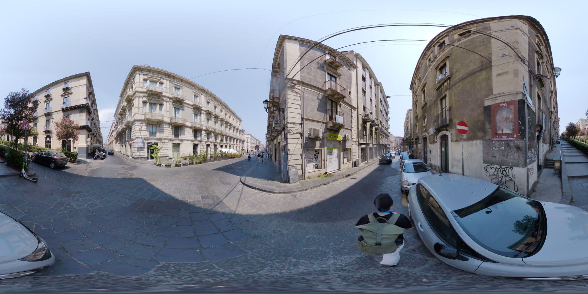 Street view near Casa Tina, Catania — © mapconcierge (CC BY-SA · Mapillary)