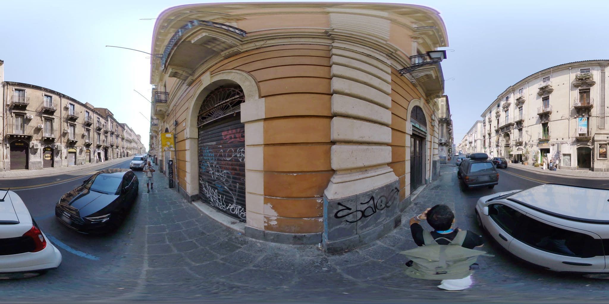 Street view near B&B Duhom, Catania — © mapconcierge (CC BY-SA · Mapillary)