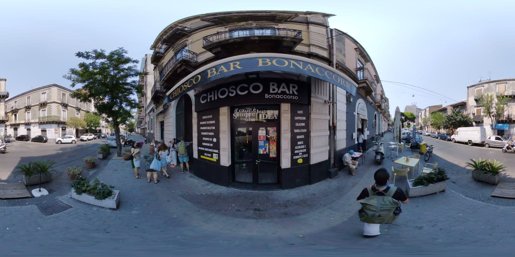 Street view near Al Castello, Catania — © mapconcierge (CC BY-SA · Mapillary)