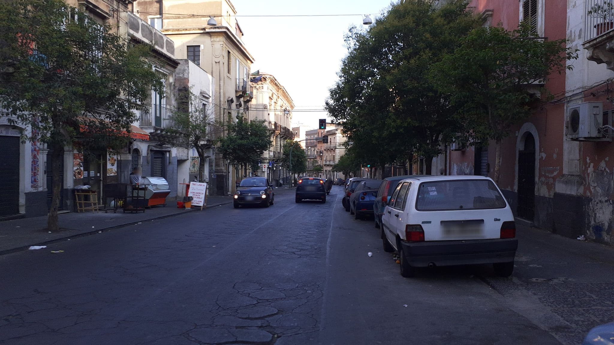 Street view near Il Fortino Flats, Catania — © agliatav (CC BY-SA · Mapillary)