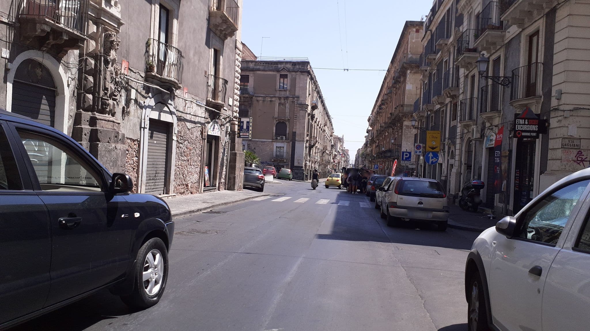 Street view near B&B Rapa nui rooms, Catania — © agliatav (CC BY-SA · Mapillary)