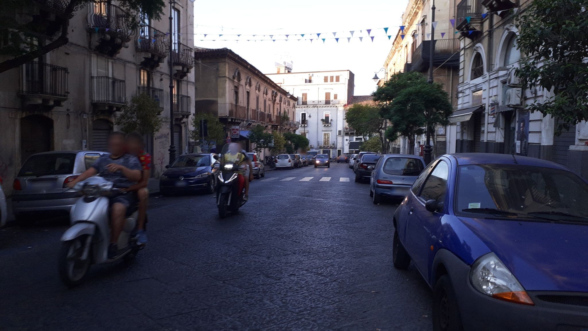 Street view near Palazzo Speciale B&B, Catania — © agliatav (CC BY-SA · Mapillary)