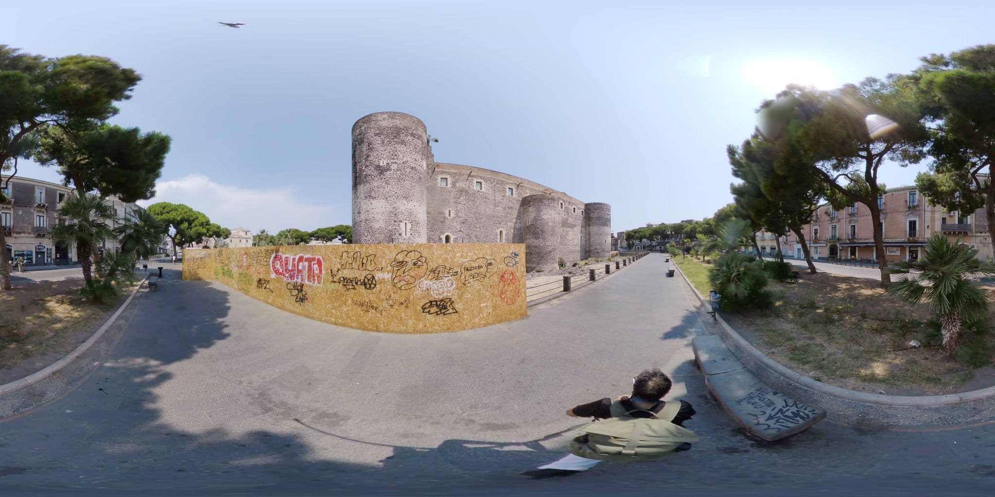 Street view near B&B Castle House, Catania — © mapconcierge (CC BY-SA · Mapillary)